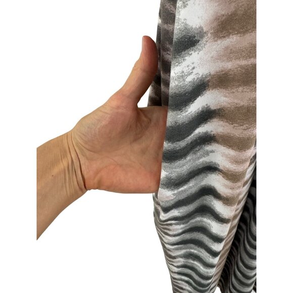 Tye-Dyed Soft Caftan Sleepshirt w/Pockets Nightgown - Picture 3 of 7